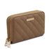 Ada - Double zip around soft leather wallet